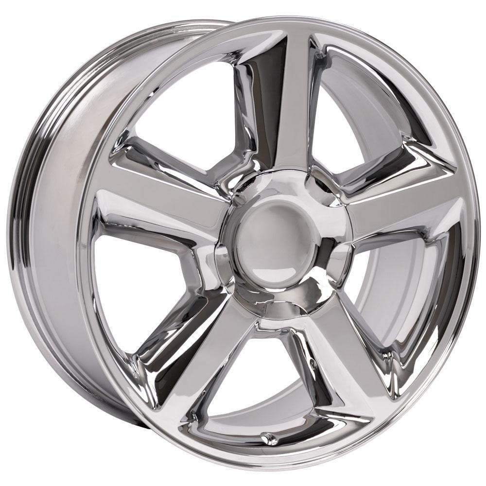 OE Wheels Chevrolet Tahoe CV83 Chrome 20x8.5 31mm Offset 6x139.7 (6x5.5)