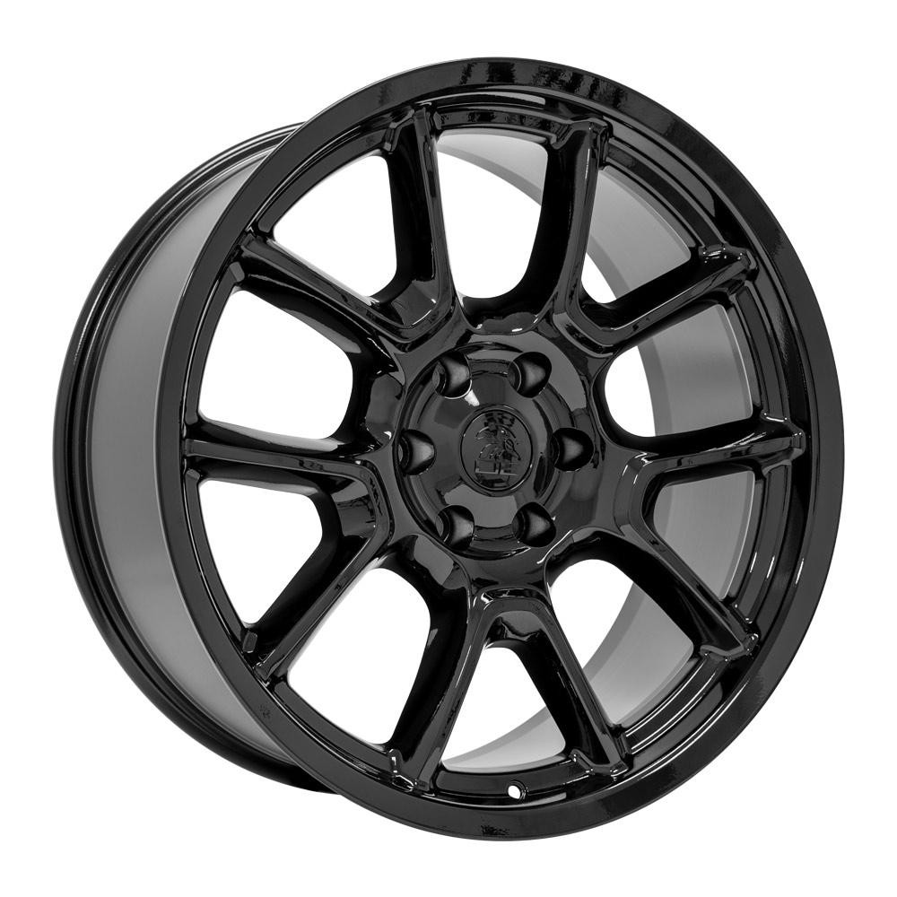 OE Wheels DG21 Ram Gloss Black 22x9.5 9mm Offset 6x139.7 (6x5.5)