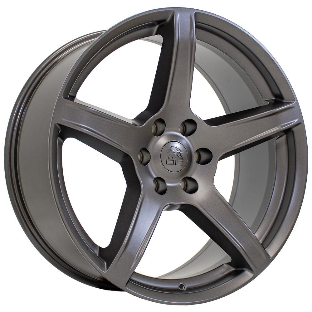 OE Wheels DG22 Ram Satin Gunmetal 22x9.5 9mm Offset 6x139.7 (6x5.5)