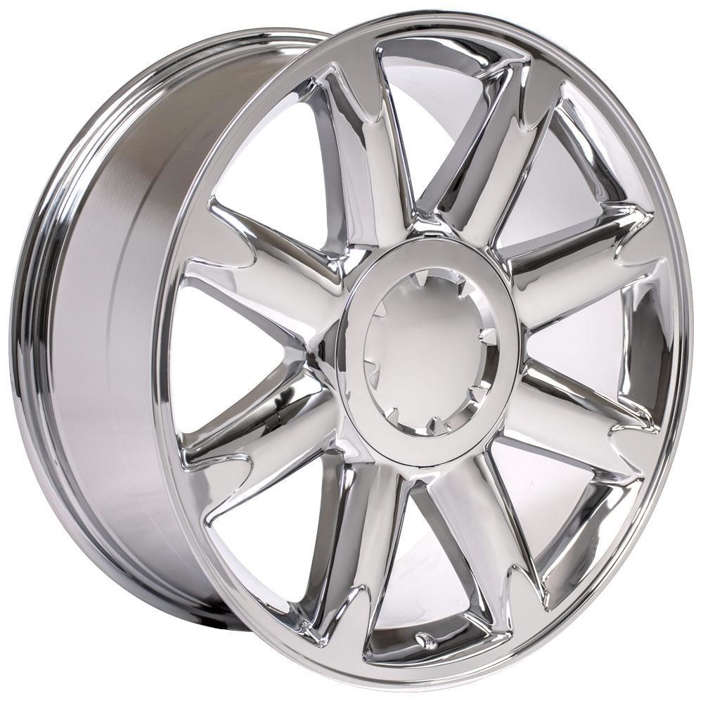 OE Wheels GMC Sierra CV85 Chrome 20x8.5 31mm Offset 6x139.7 (6x5.5)
