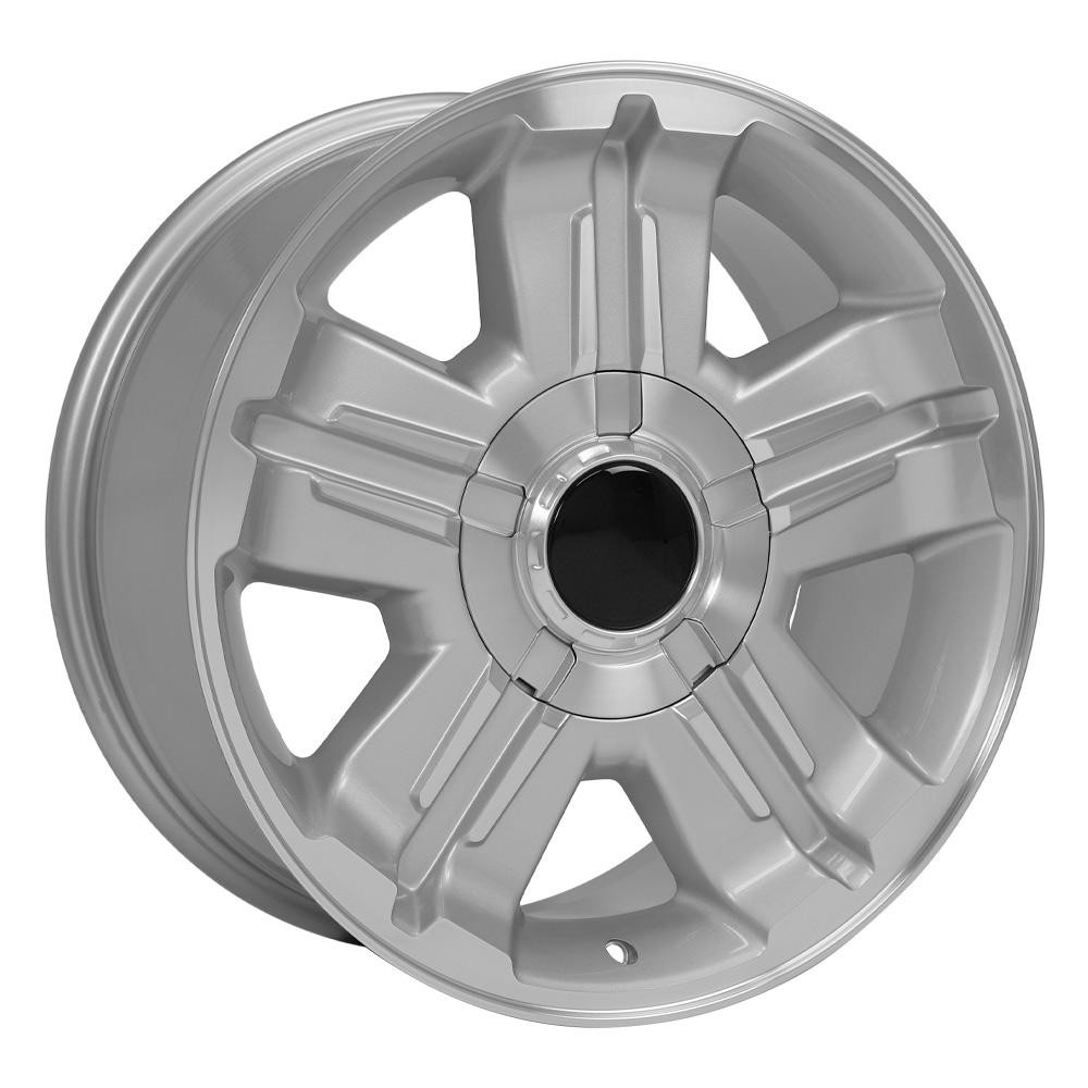 OE Wheels Chevrolet CV88 Silver Machined 18x8 31mm Offset 6x139.7 (6x5.5)