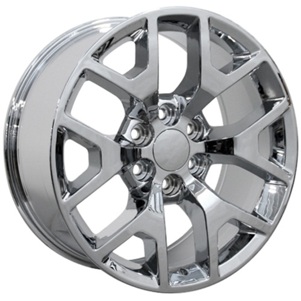 OE Wheels GMC Sierra CV92 Chrome 20x9 27mm Offset 6x139.7 (6x5.5)
