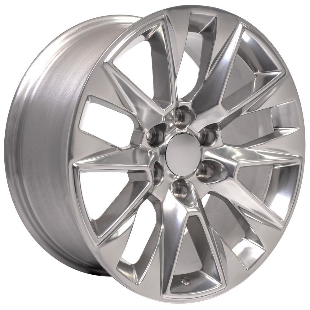OE Wheels CV26 Chevrolet Silverado LTZ 20x9 28mm Polished