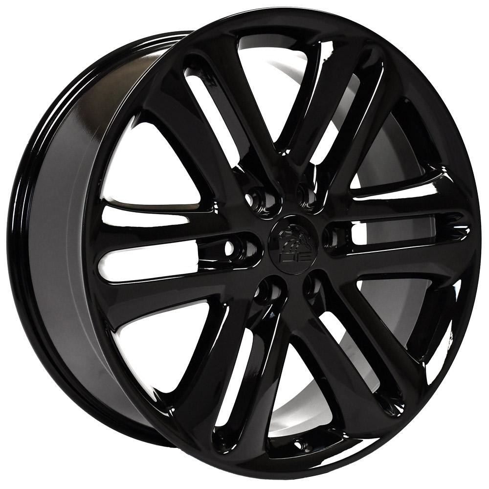 OE Wheels Ford F150 FR76 Gloss Black 22x9 44mm Offset 6x135