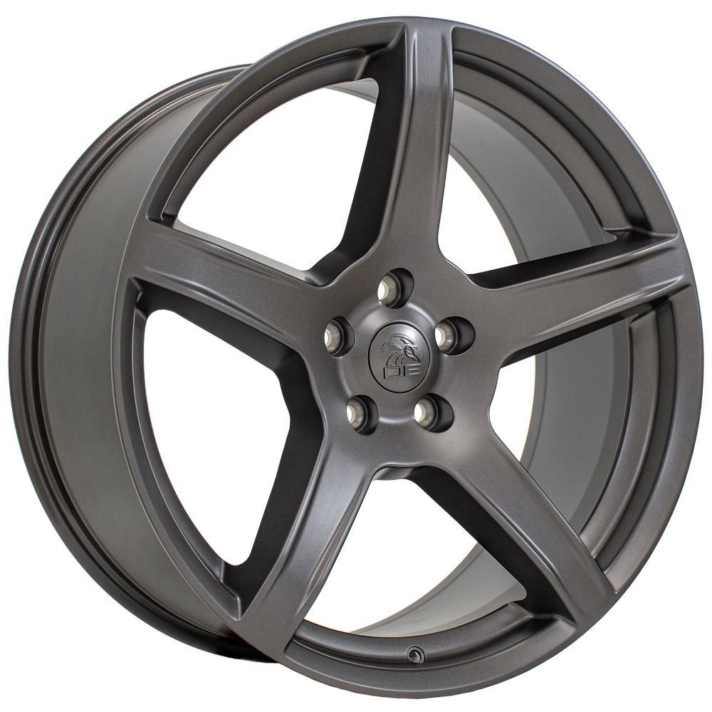 OE Wheels DG22 Jeep Grand Cherokee Satin Gunmetal 22x9.5 29mm Offset 5x127 (5x5)