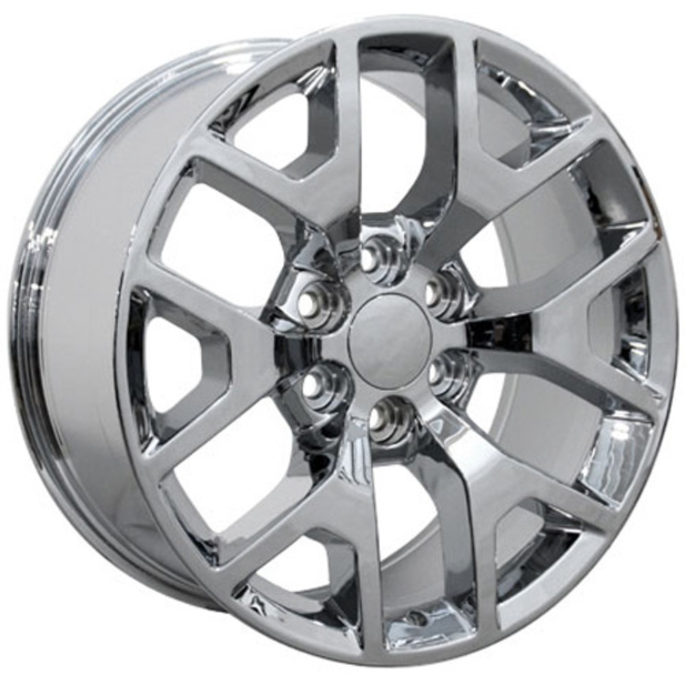 OE Wheels GMC Sierra CV92 Chrome 22x9 31mm Offset 6x139.7 (6x5.5)