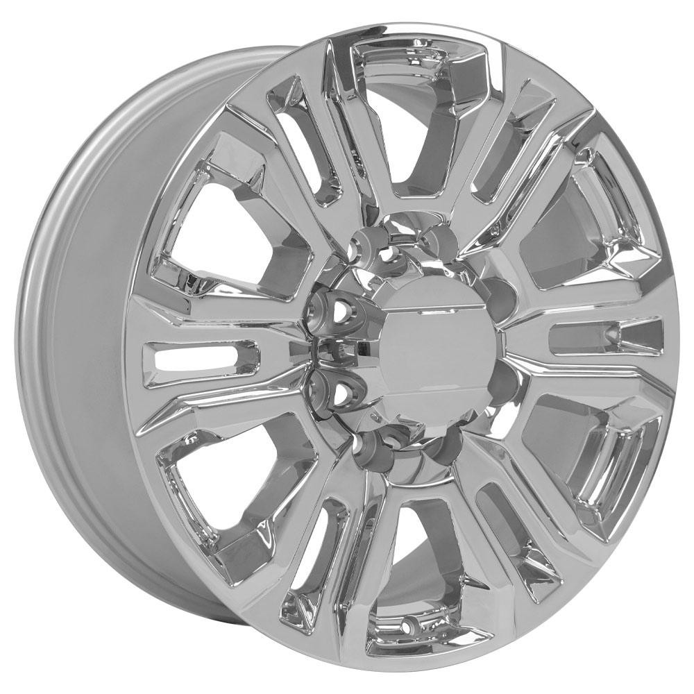 OE Wheels GMC Sierra 2500 3500 HD Denali CV70B Chrome 20x8.5 47mm Offset 8x180