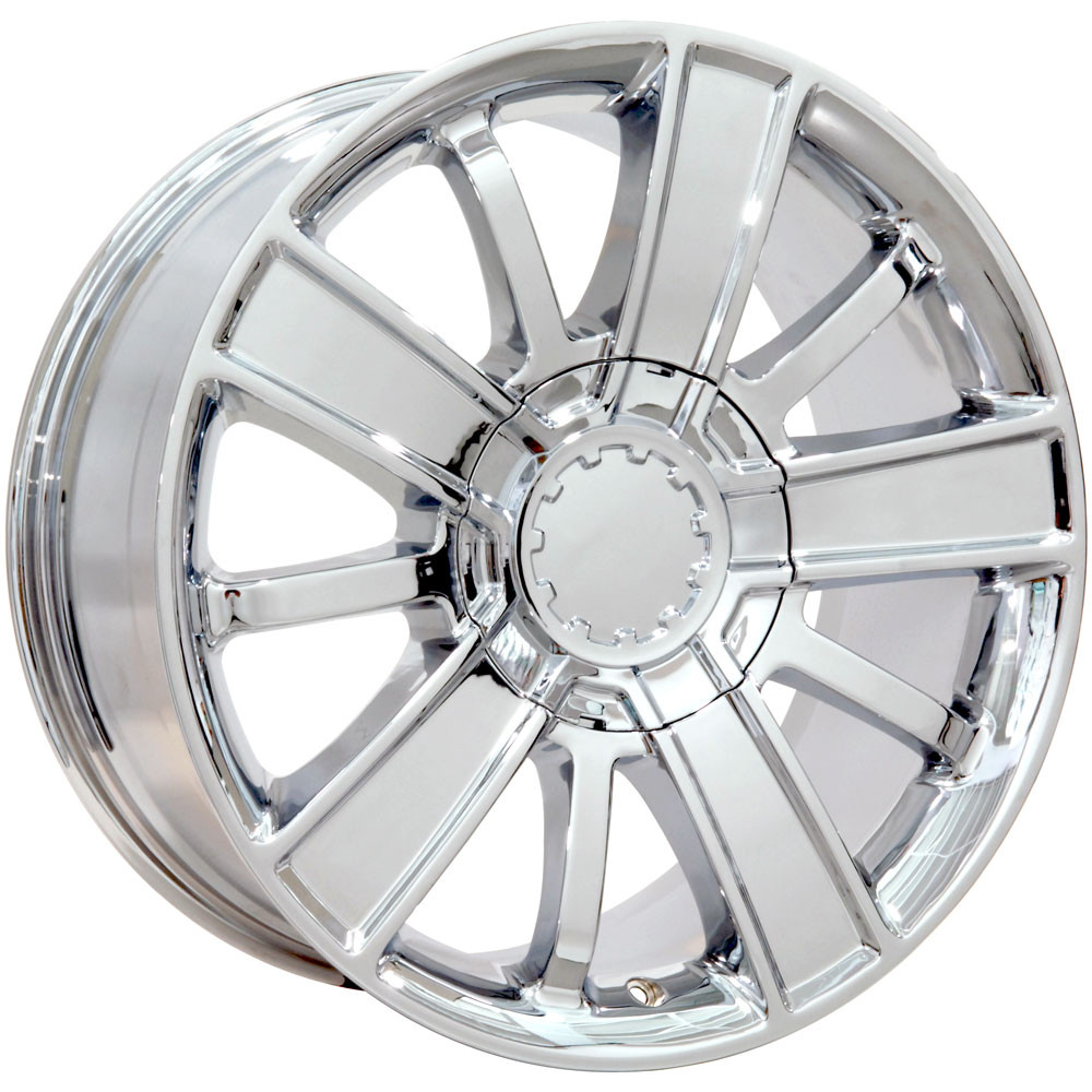 OE Wheels Chevrolet CV77 Chrome 20x9 27mm Offset 6x139.7 (6x5.5)