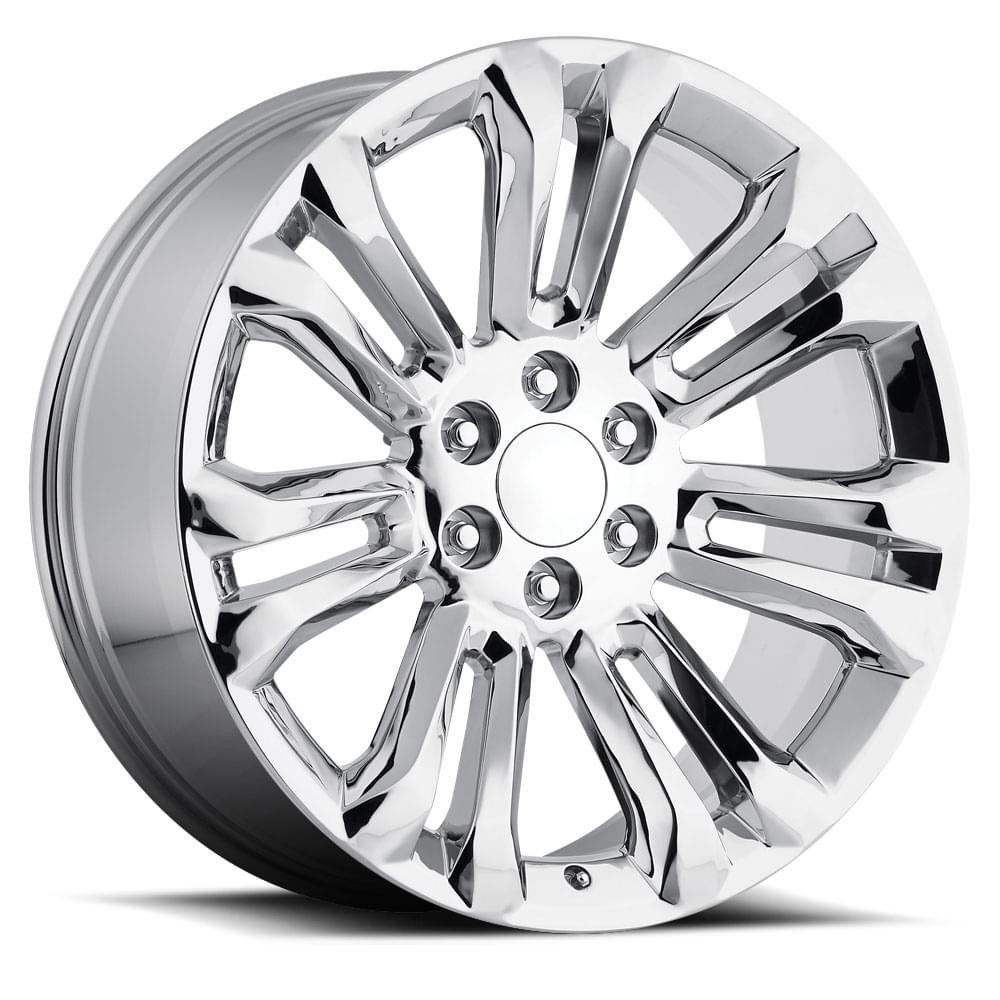 Factory Reproductions Wheels GMC FR 55 Chrome 24x10 31mm Offset 6x139.7 (6x5.5)