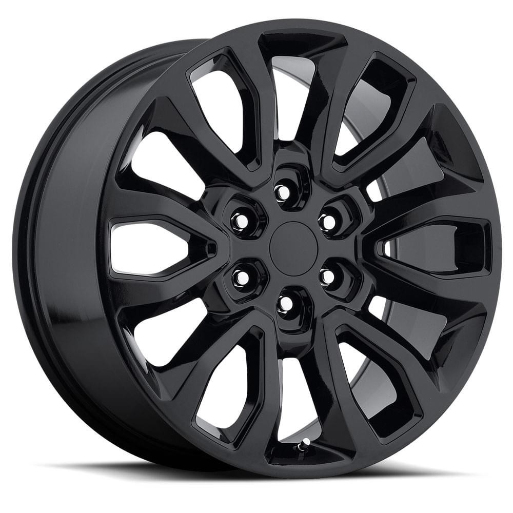 Factory Reproductions Wheels Ford Raptor FR 53 Gloss Black 20x9 30mm Offset 6x135
