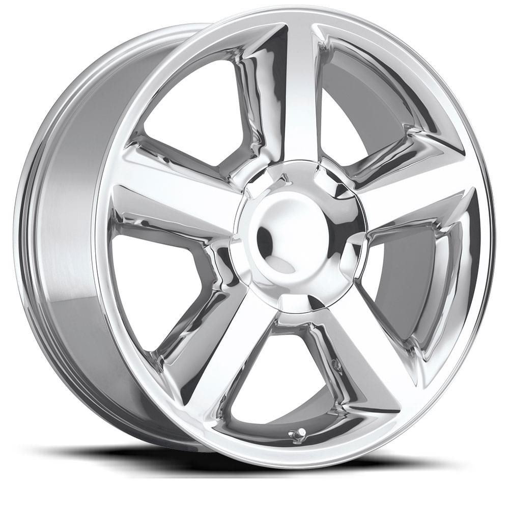 Factory Reproductions Wheels Chevrolet Tahoe FR 31 Polished 20x8.5 30mm Offset 6x139.7 (6x5.5)
