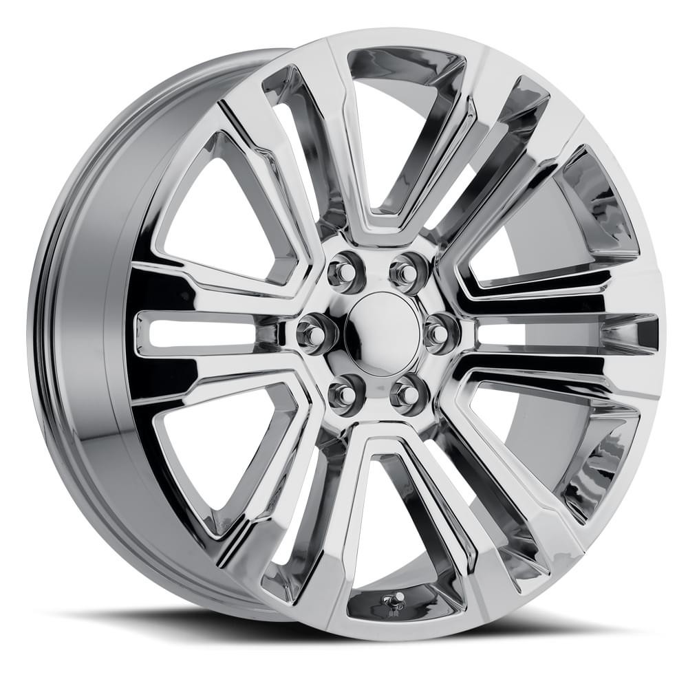 Factory Reproductions Wheels Escalade FR 72 Chrome 24x10 30mm Offset 6x139.7 (6x5.5)