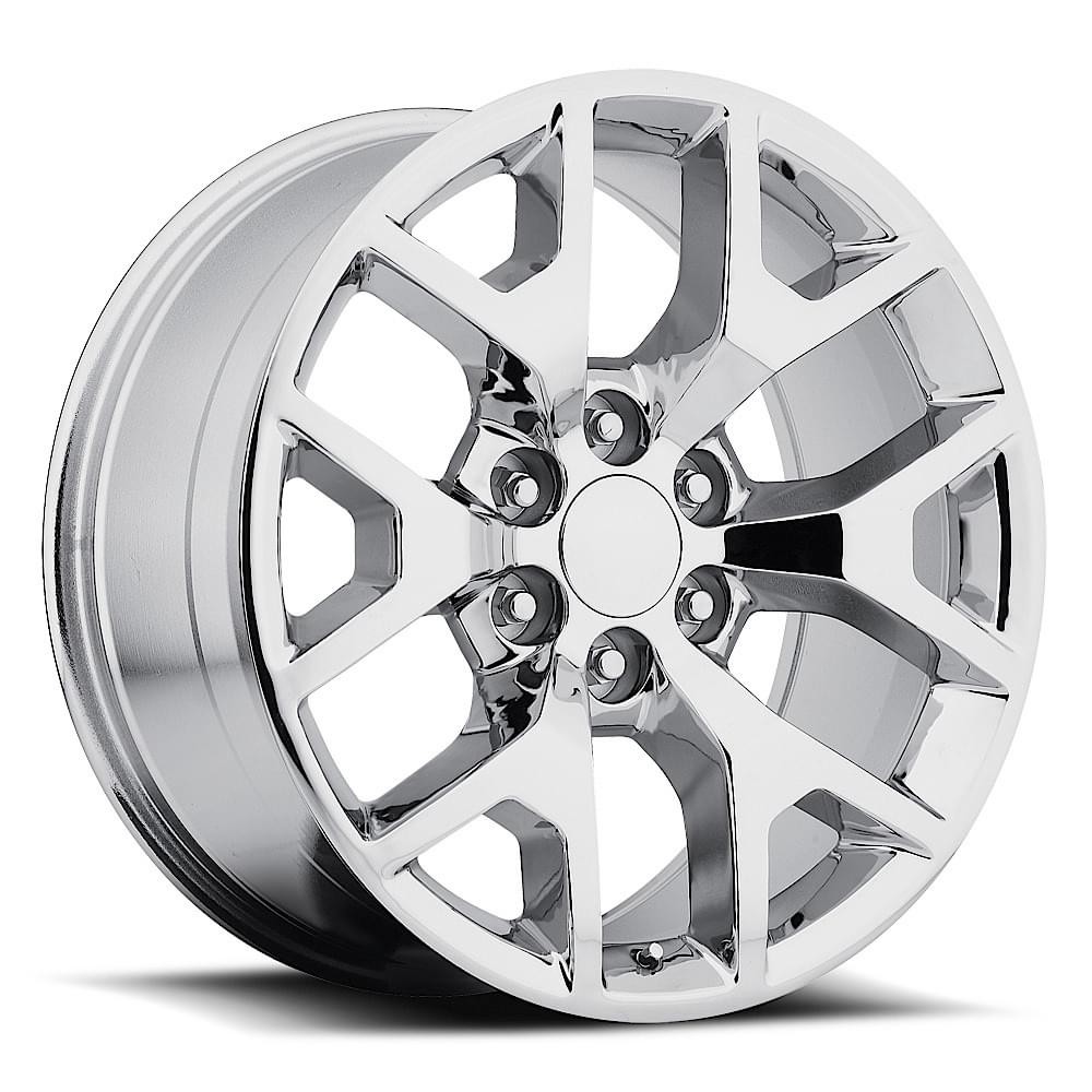 Factory Reproductions Wheels GMC Sierra FR 44 Chrome 20x9 27mm Offset 6x139.7 (6x5.5)