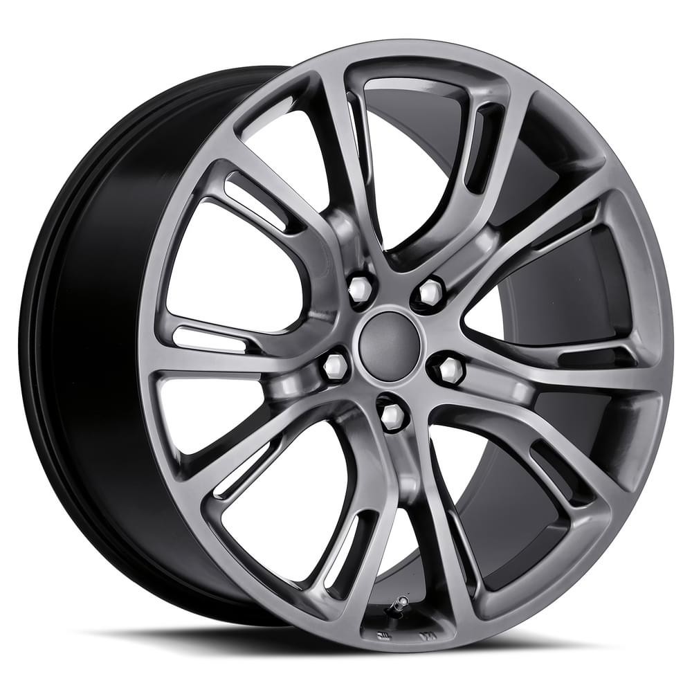 Factory Reproductions Wheels Jeep Spyder Monkey FR 88 Hyper Black 20x10 50mm Offset 5x127 (5x5)