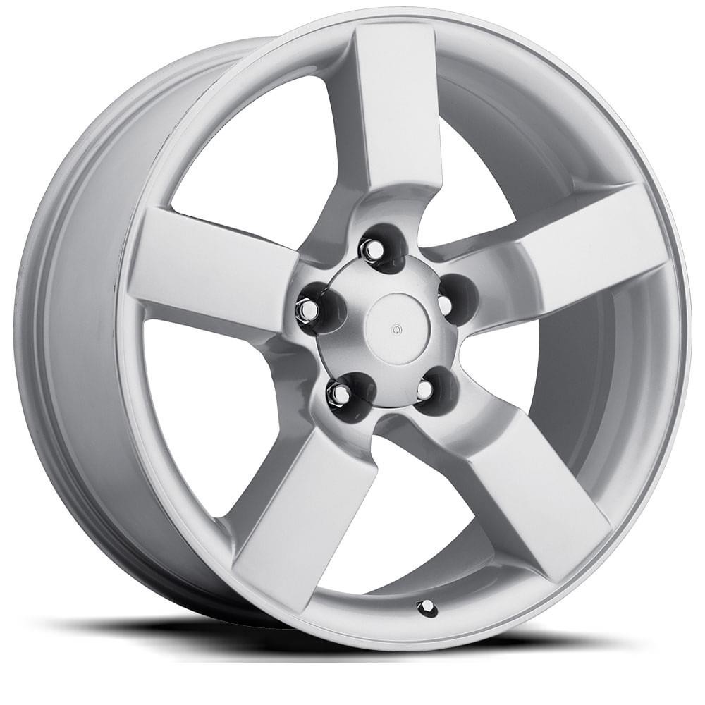 Factory Reproductions Wheels Ford Lightning FR 50 Silver 20x9 8mm Offset 5x135