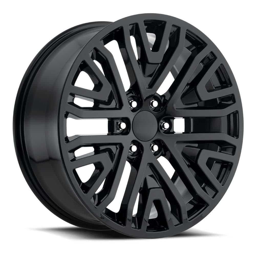 Factory Reproductions Wheels GM Mesh FR 93 Gloss Black 22x9 28mm Offset 6x139.7 (6x5.5)