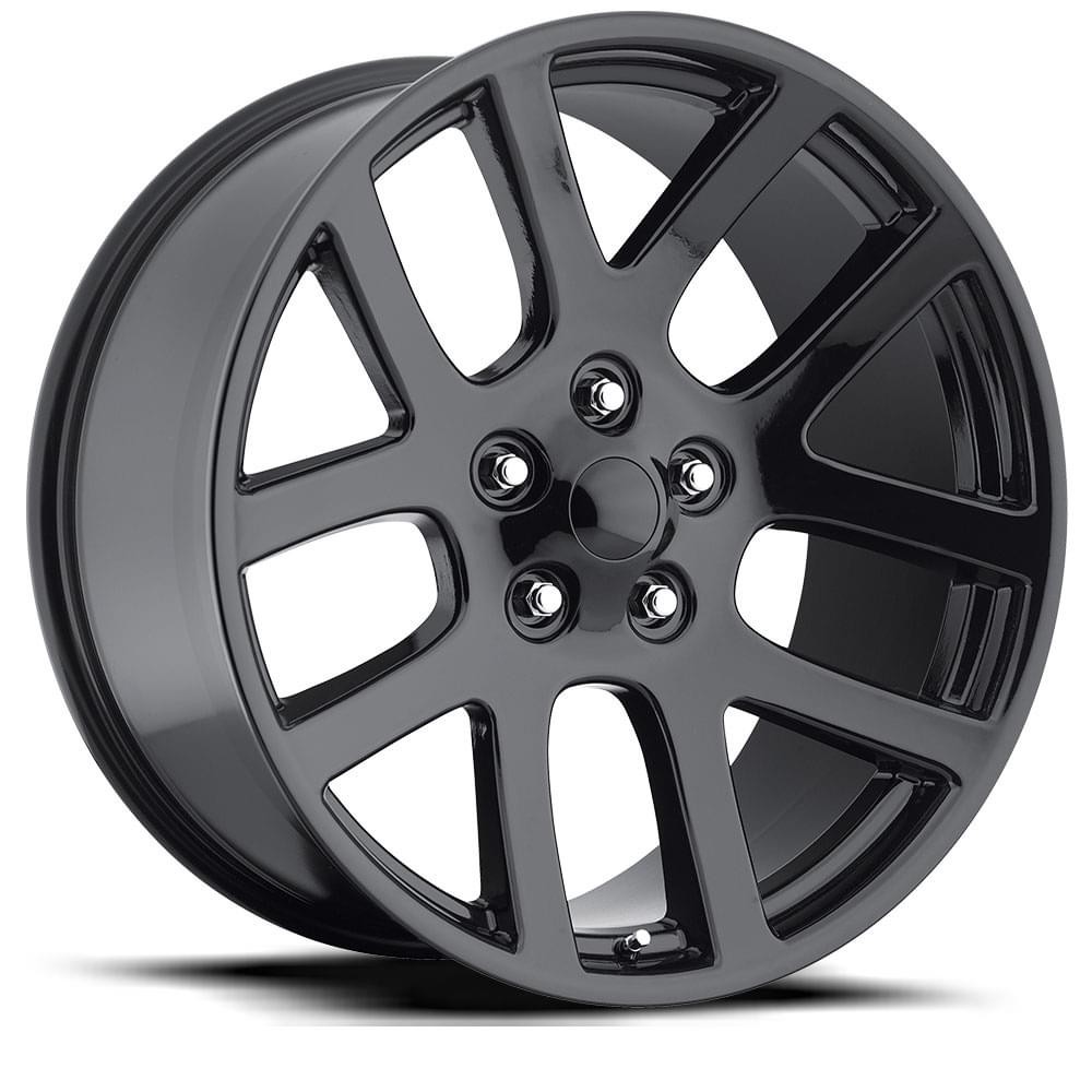 Factory Reproductions Wheels Ram Truck SRT10 FR 60 Gloss Black 20x9 25.4mm Offset 5x139.7 (5x5.5)