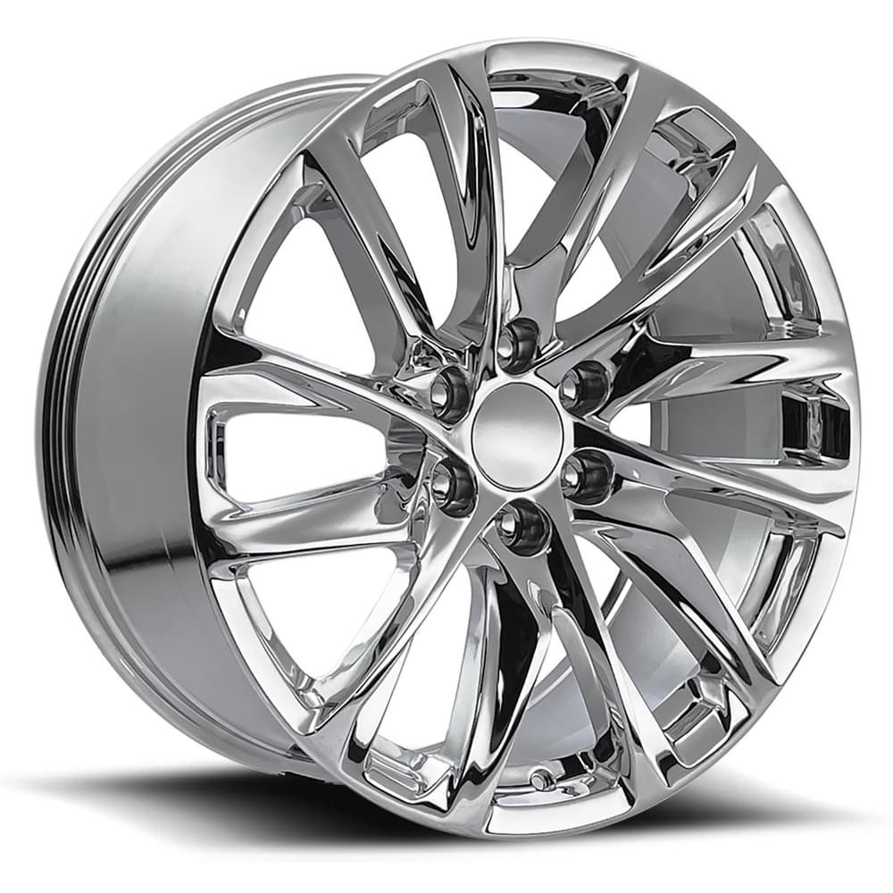 Factory Reproductions Wheels Escalade 12 Spoke FR 98 Chrome 20x9 28mm Offset 6x139.7 (6x5.5)
