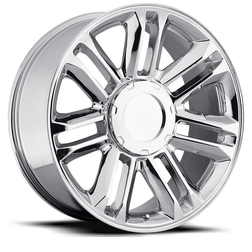 Factory Reproductions Wheels Cadillac Escalade Platinum FR 39 Chrome 22x9 31mm Offset 6x139.7 (6x5.5)