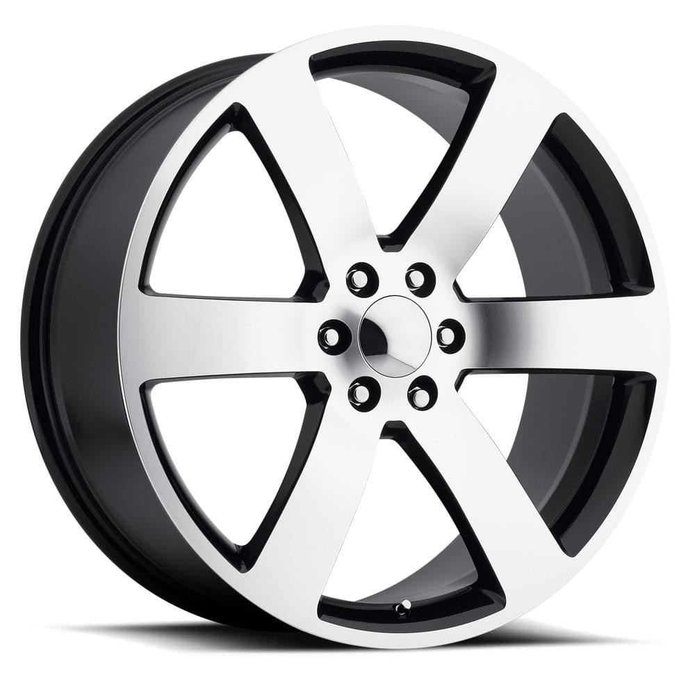 Factory Reproductions Wheels Chevrolet Trailblazer SS FR 32 Gloss Black Machine Face 22x9 45mm Offset 6x127 (6x5)