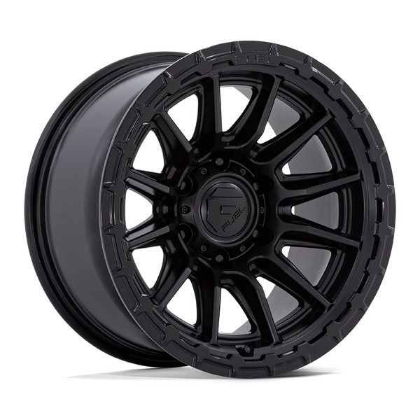 Fuel Offroad Wheels Piston FC866 Blackout 17x9 1mm Offset 6x139.7 (6x5.5)