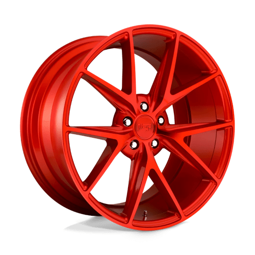 Niche Wheels Misano M186 Candy Red 18x8 40mm Offset 5x114.3 (5x4.5)