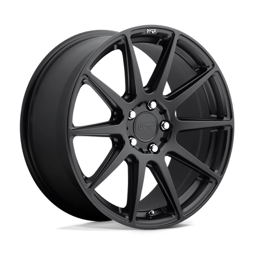Niche Wheels Essen M147 Matte Black 18x8 40mm Offset 5x114.3 (5x4.5)