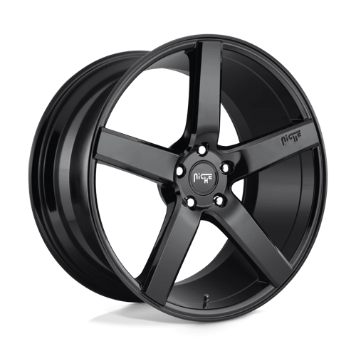 Niche Wheels Milan M188 Gloss Black 20x8.5 35mm Offset 5x120