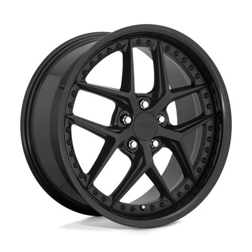 Niche Wheels Vice M226 Gloss Black Matte Black 20x9 35mm Offset 5x120