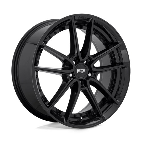 Niche Wheels DFS M223 Gloss Black 19x8.5 35mm Offset 5x114.3 (5x4.5)