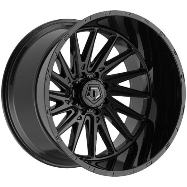 TIS Wheels 547B Gloss Black 20x9 0mm Offset 8x170