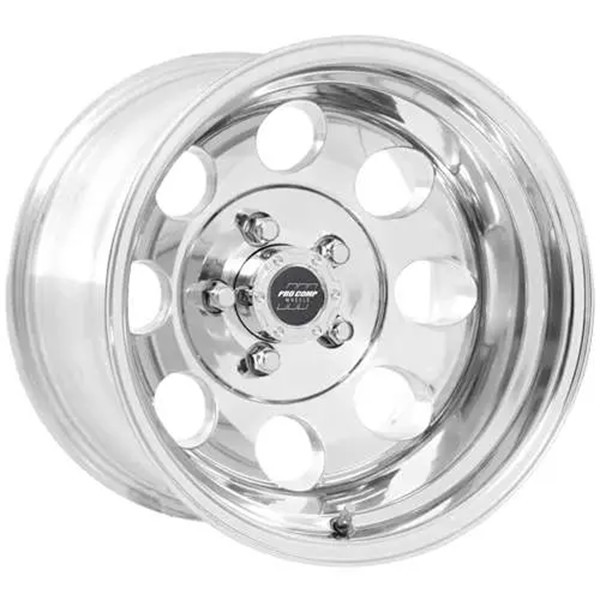 Pro Comp Wheels Vintage PA69 Polished 16x8 -12mm Offset 5x127 (5x5)