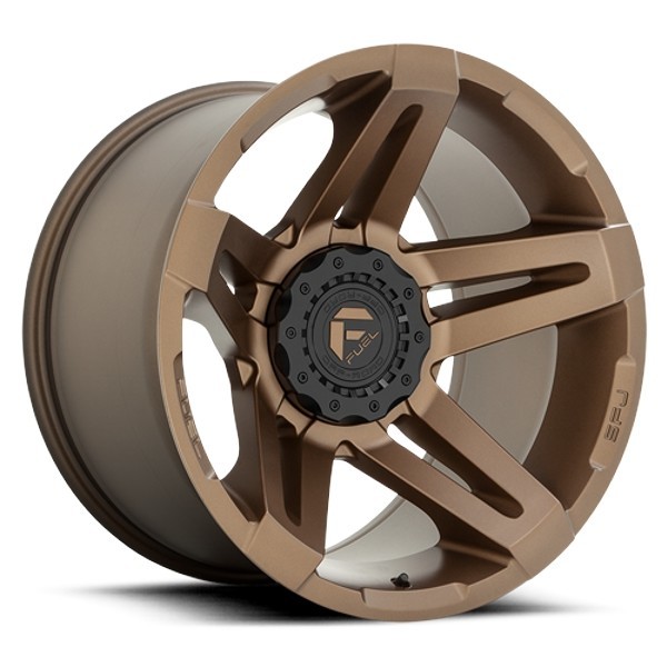 Fuel Offroad Wheels SFJ D765 Matte Bronze 20x9 1mm Offset 5x127 (5x5),5x139.7 (5x5.5)