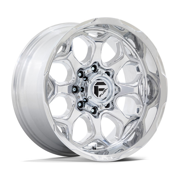 Fuel Offroad Wheels Scepter FC862 Polished Milled 20x9 1mm Offset 8x170
