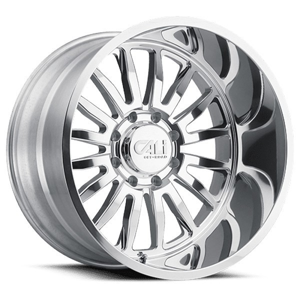 Cali Offroad Wheels Summit 9110 Polished 22x10 0mm Offset 8x180