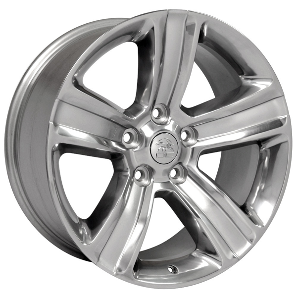 OE Wheels Dodge RAM DG65 Polished with Painted Inlay 20x9 19mm Offset 5x139.7 (5x5.5)