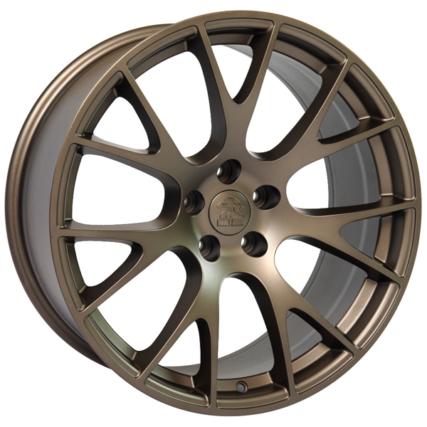 OE Wheels Dodge RAM Hellcat DG69 Bronze 22x10 25mm Offset 5x139.7 (5x5.5)