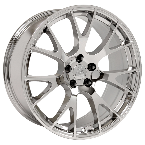 OE Wheels Dodge RAM Hellcat DG69 Chrome 22x10 25mm Offset 5x139.7 (5x5.5)