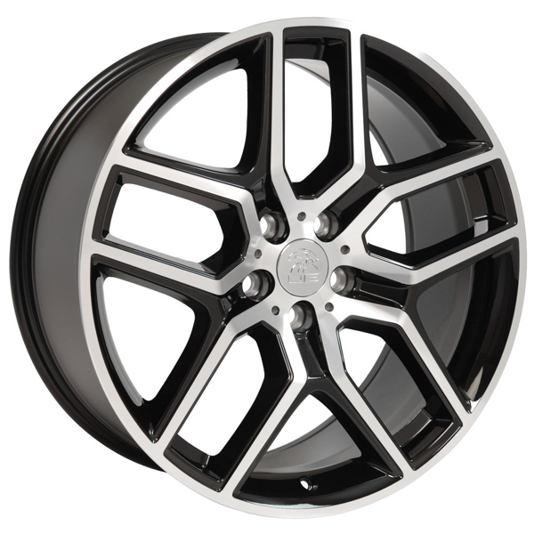 OE Wheels Ford Explorer (2011-2019 only) FR73 Black Machined 20x9 44mm Offset 5x114.3 (5x4.5)