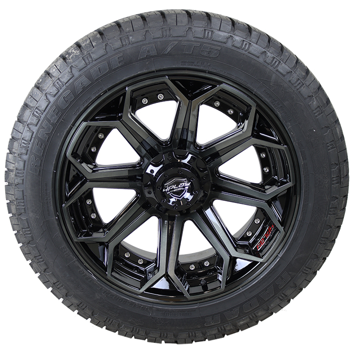 4Play 4P80R Brushed Black Radar Renegade A/T 5