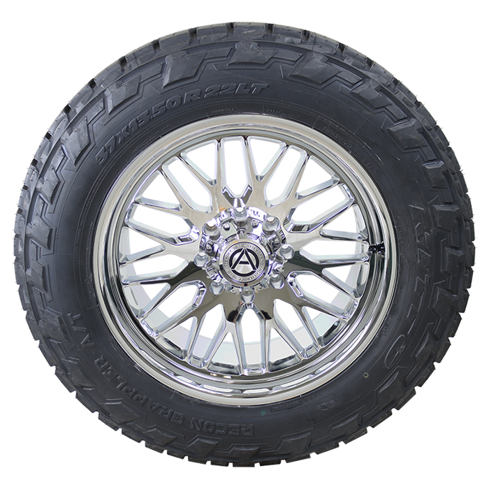 Artem Offroad A206 Novus Chrome Nitto Recon Grappler A/T
