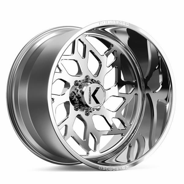 KG1 Forged Wheels Kreator KF021 Polished 30x16 -101mm Offset 8x165.1 (8x6.5),8x170,8x180