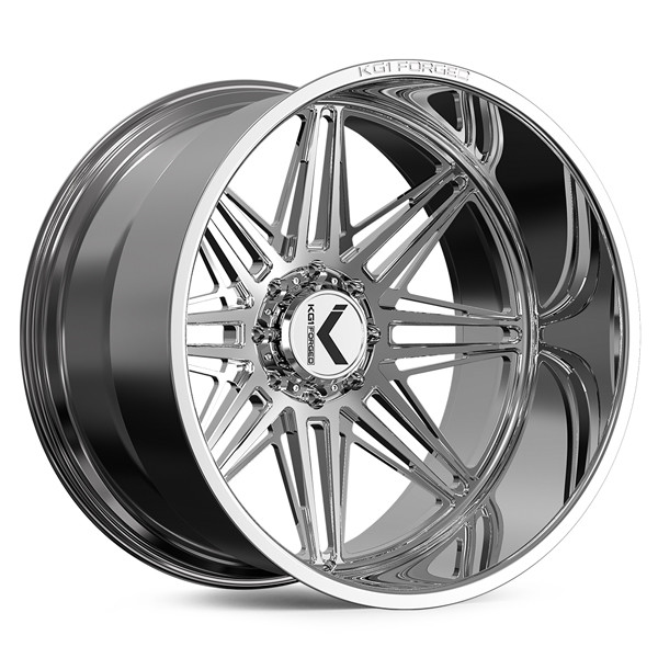 KG1 Forged Wheels Eclipse KC062 Polished 24x14 -76mm Offset 8x170