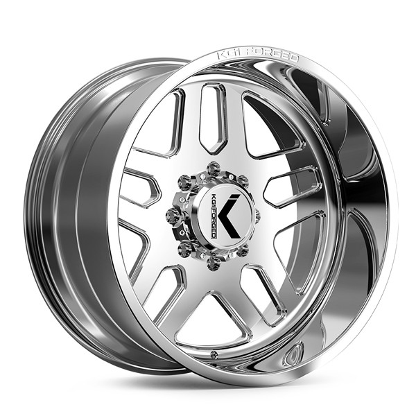 KG1 Forged Wheels Pilot KT009 Polished 22x12 -44mm Offset 8x180