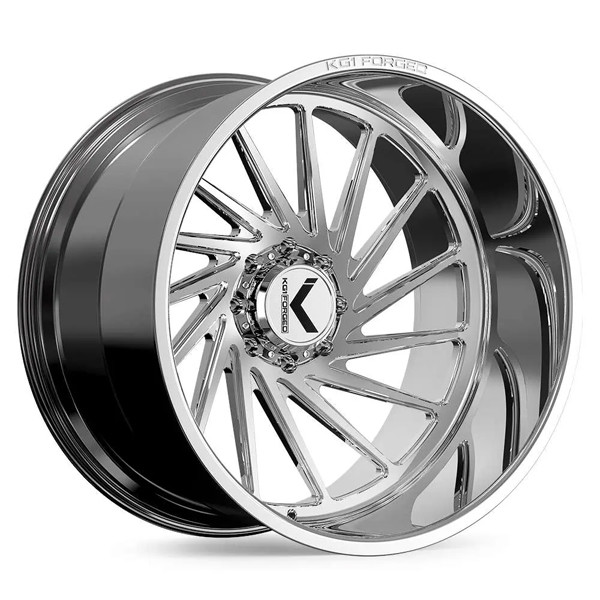 KG1 Forged Wheels Tonic KC047 Polished 24x14 -76mm Offset 6x139.7 (6x5.5)