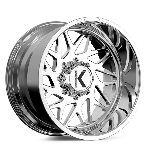 KG1 Forged Wheels Bypass KT061 Polished 20x10 -18mm Offset 8x170