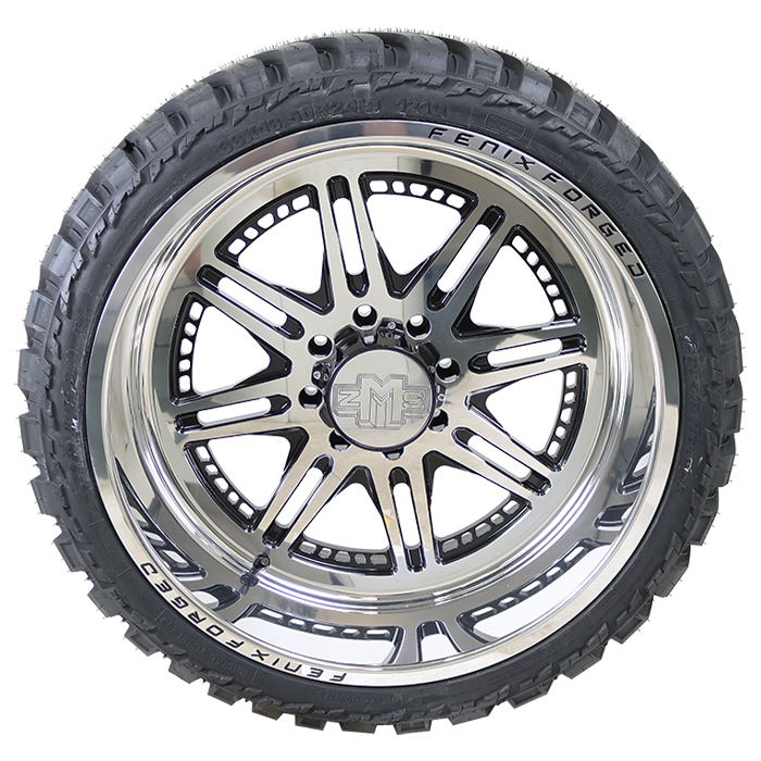 Fenix Forged FD004 Hydra Polished AMP Terrain Attack M/T