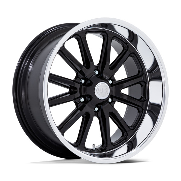 U.S. Mags Wheels Rambler 6 UC145 Gloss Black Diamond Cut Lip 20x9.5 1mm Offset 6x139.7 (6x5.5)