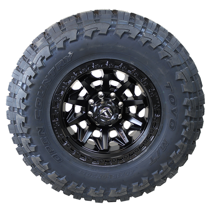 Fuel D694 Covert Matte Black Toyo Open Country M/T