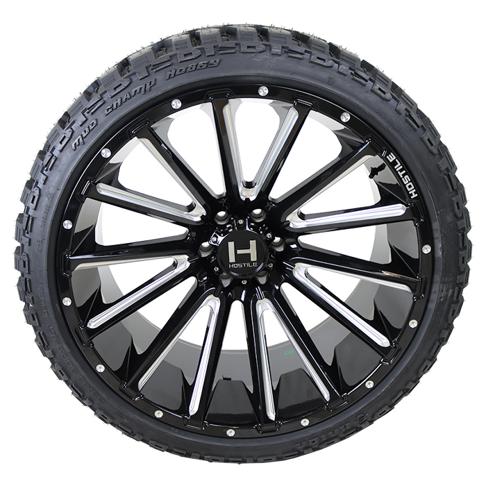 Hostile H123 Typhoon Blade Cut Haida HD869 M/T